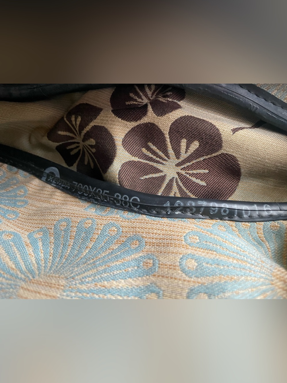 MARI CLA RO Upcycled Seatbelt & Vegan Leather Messenger Bag Unique Utility #787 - Picture 10 of 10